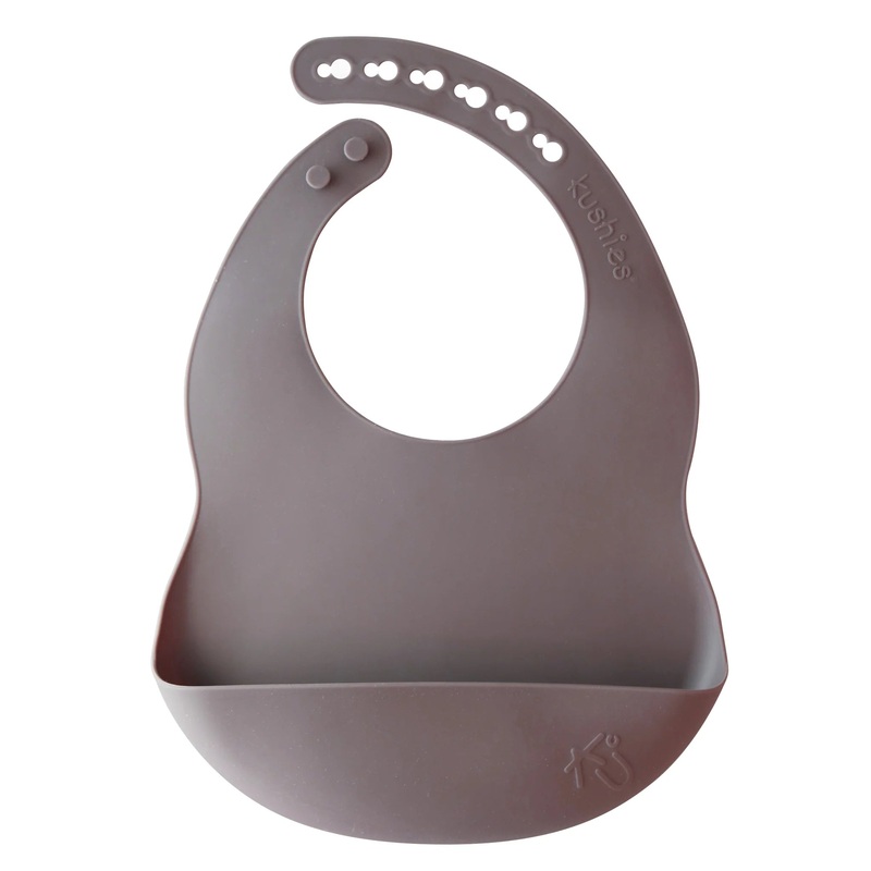 Kushies Silibib – Silicone Bib Rose