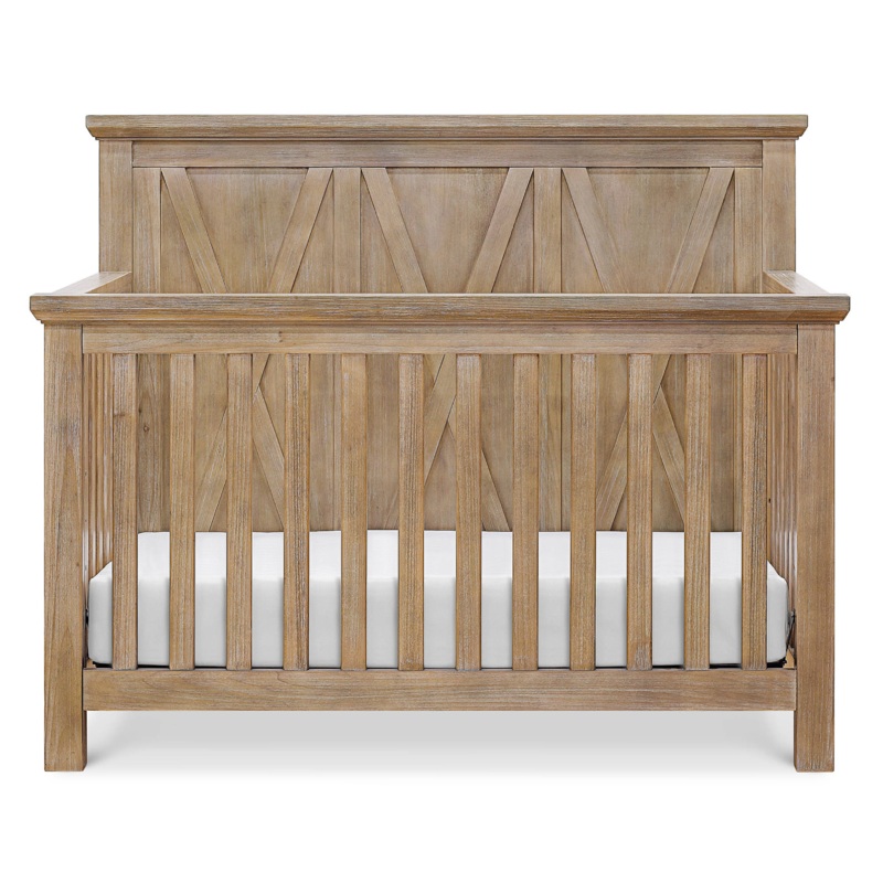 Monogram by Namesake Emory 4-in-1 Convertible Crib Driftwood