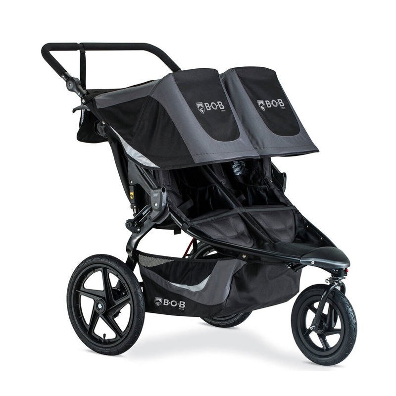 BOB Gear Revolution Flex 3.0 Duallie Jogging Stroller Graphite Black
