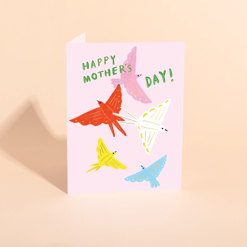 PAPER BIRDS – Mother’s Day Card
