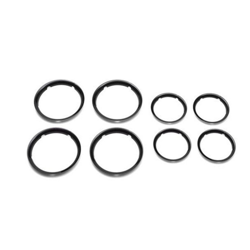 Bugaboo Fox Wheel Caps in Glossy Black