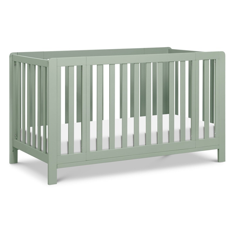 Colby GROW 6-in-1 Convertible Bassinet to Crib Light Sage