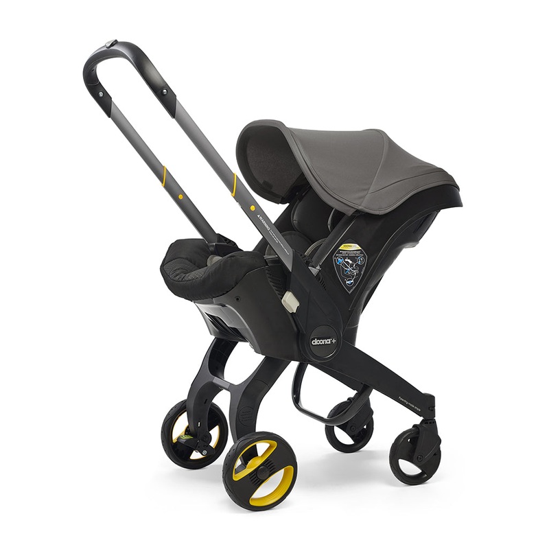 Infant Car Seat and Stroller with Base Nitro Black