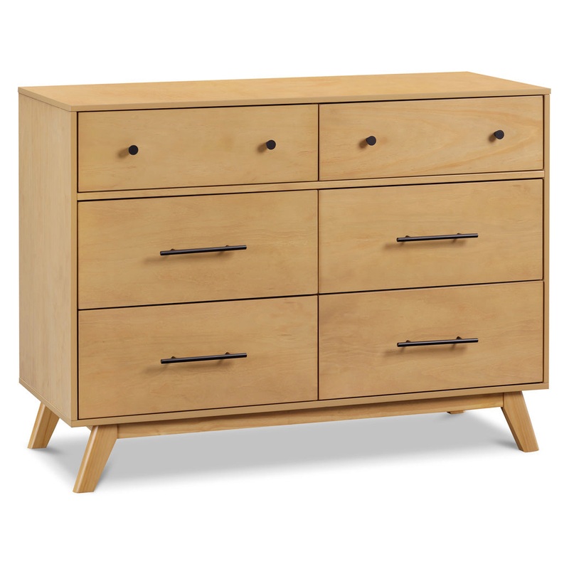 Otto 6-Drawer Dresser Honey