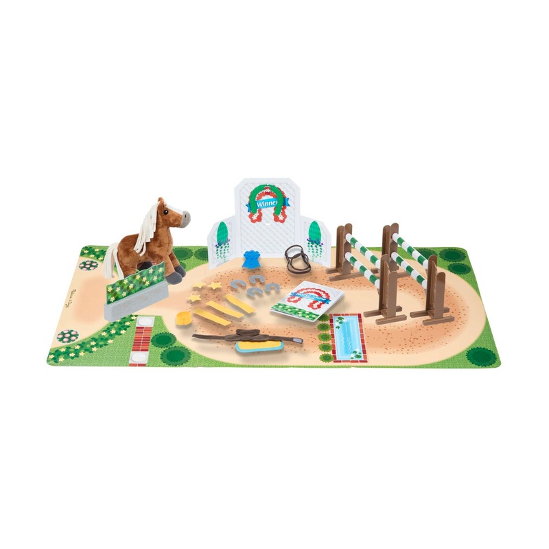Train & Jump Horse Show Play Set