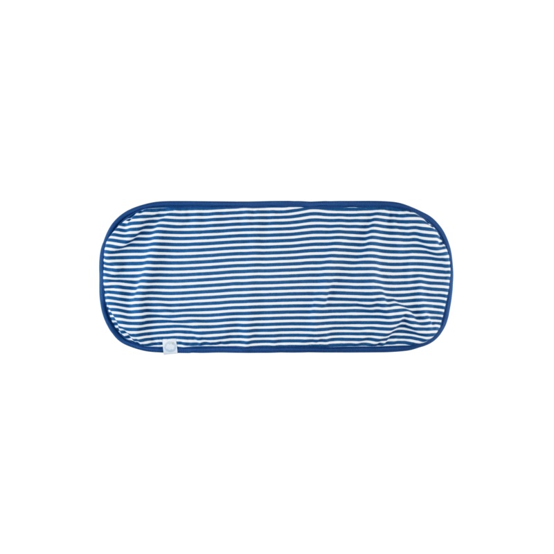 Dream Burp Cloth – Navy Stripe