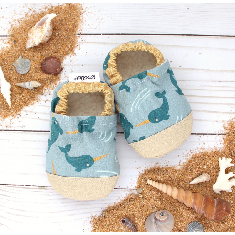 Narwhals Baby Shoes 0 – 6 months