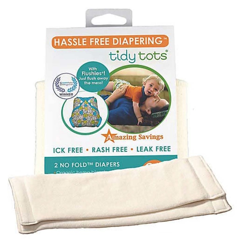 Tidy Tots One Size No Fold Diaper – Pack of 2 Stay-Dry