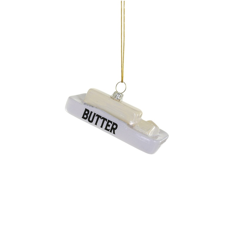 BUTTER AND BUTTER DISH
