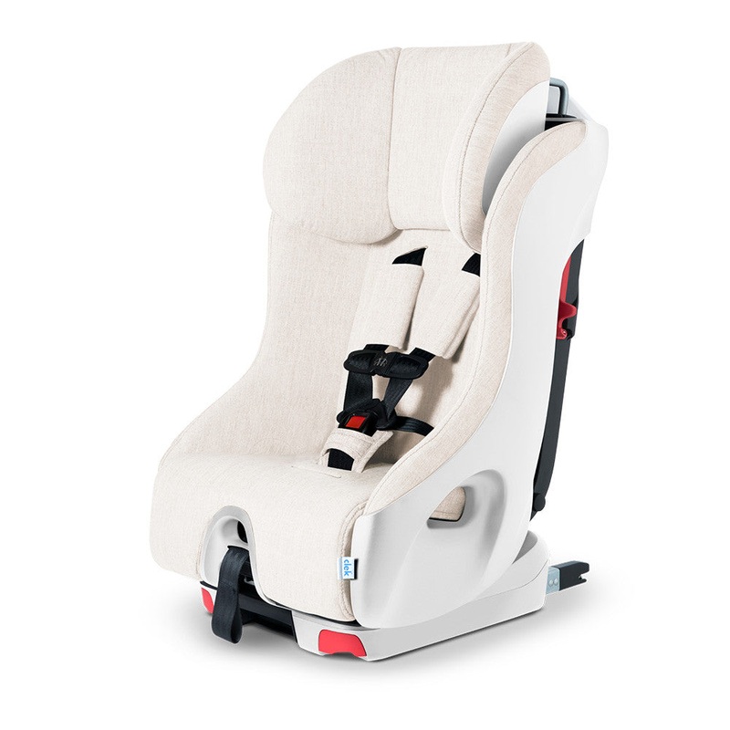 Clek Convertible Foonf Car Seat in Snow White