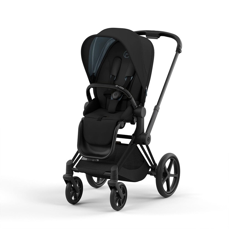 CYBEX Priam4 Stroller Matte Black Deep Black