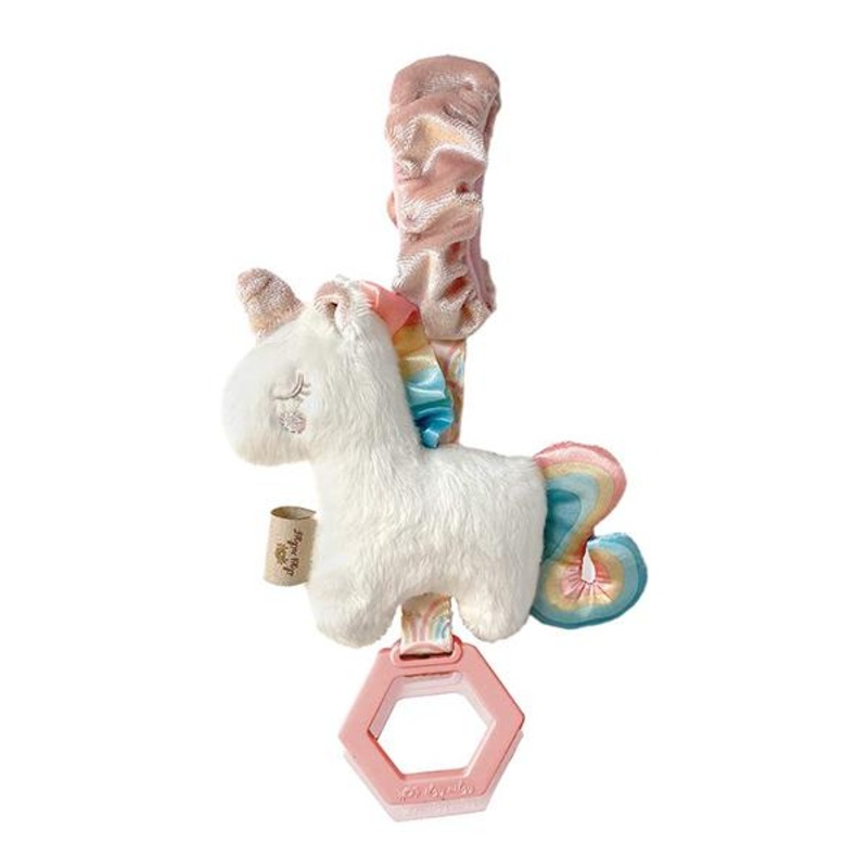Itzy Ritzy Jingle Attachable Travel Toy – Unicorn