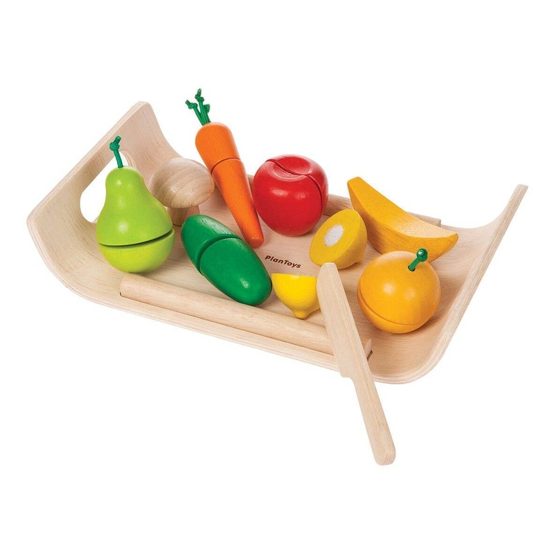 Plan Toys Assorted Fruits and Vegetables