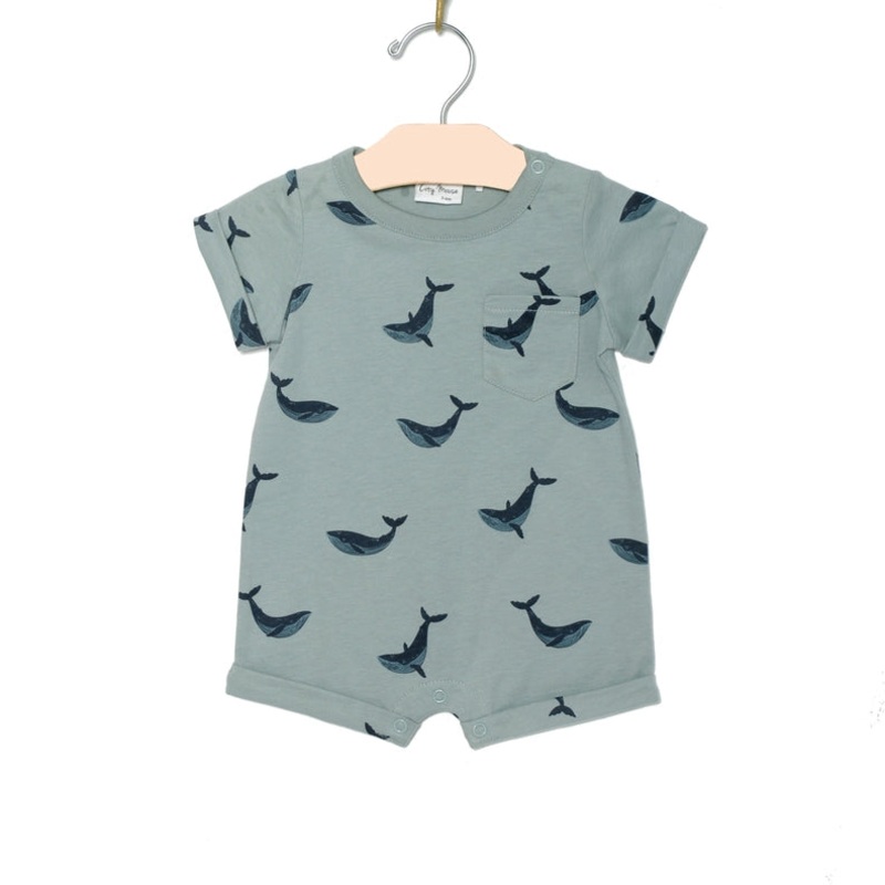 Short Sleeve Romper Bikes 0-3M