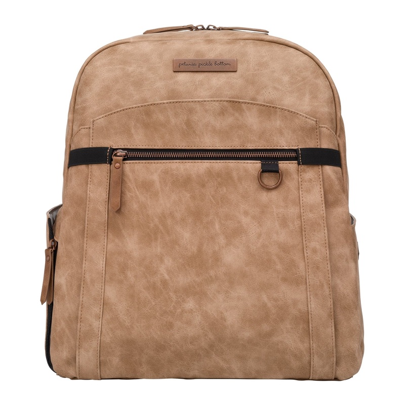 Petunia 2-in-1 Provisions Back Pack/Breast Pump Diaper Bag Brioche