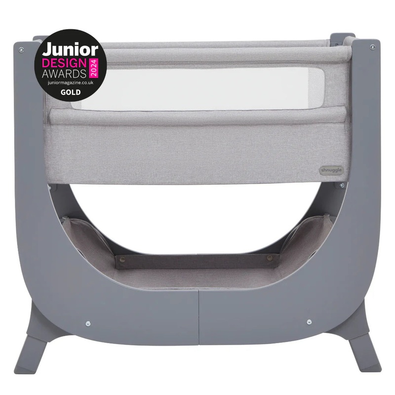 Shnuggle Air Lite Infant Crib Dove Grey