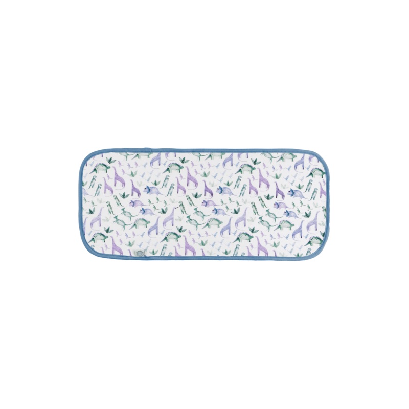 Dream Burp Cloth – Dino Blue
