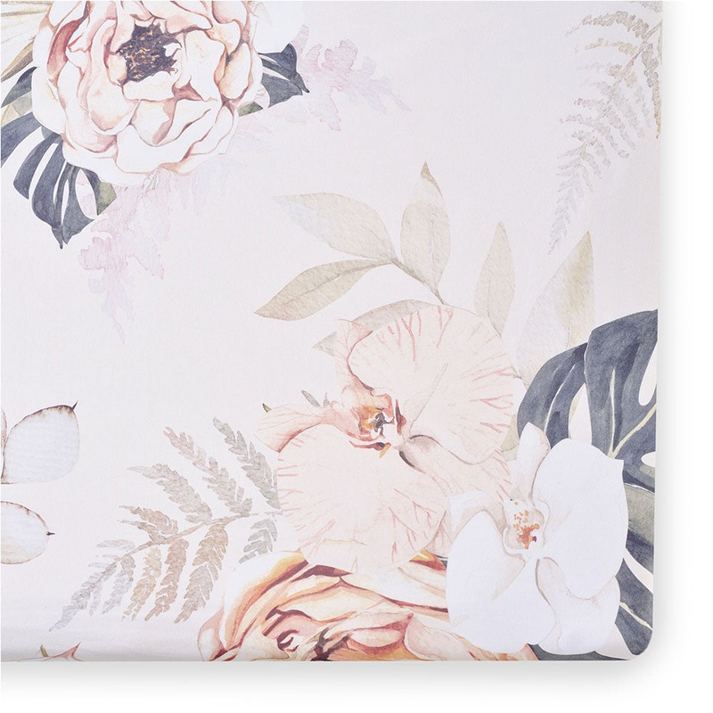 Oilo Vintage bloom Jersey Crib Sheet