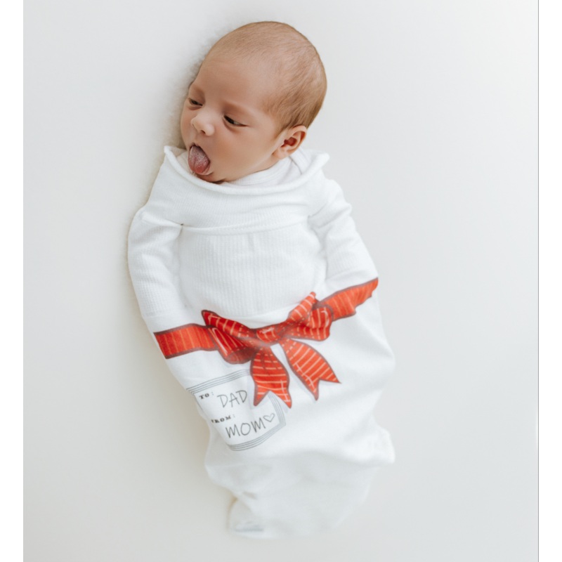 Swaddelini The Gift Swaddle Sleep Sack (Red) Small (6-12 pounds)