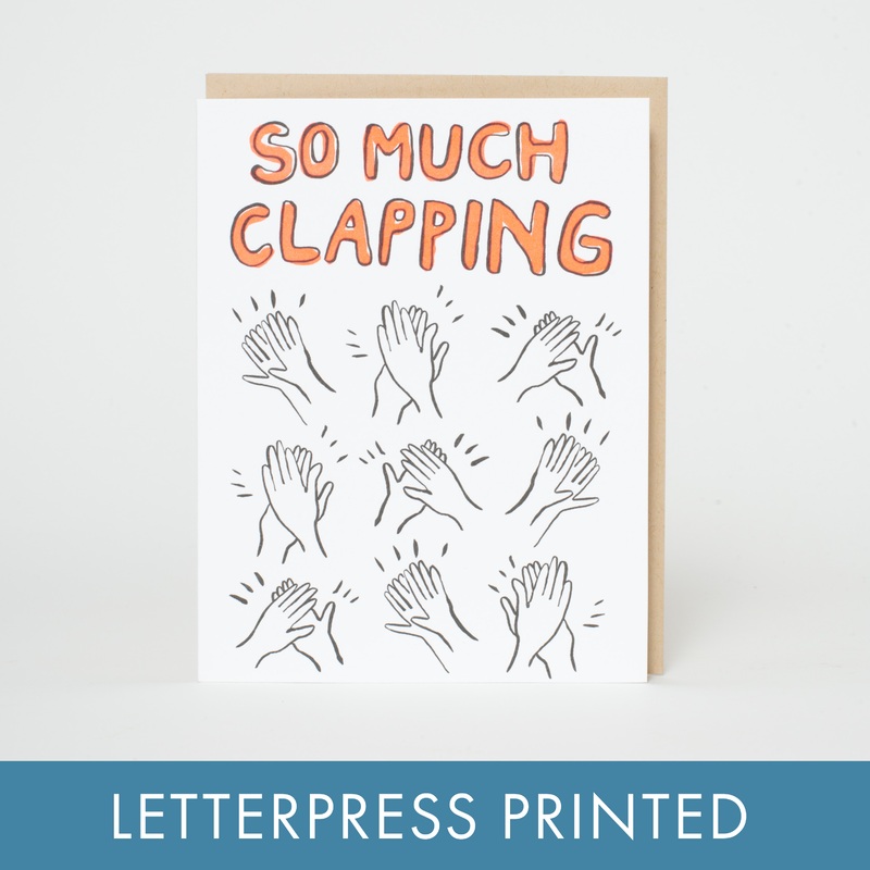 Clapping Congrats Greeting Card