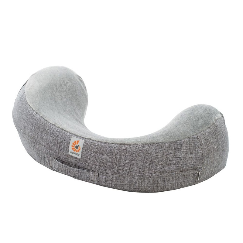 Ergobaby Natural Curve Nursing Pillow Cover – Grey with Strap