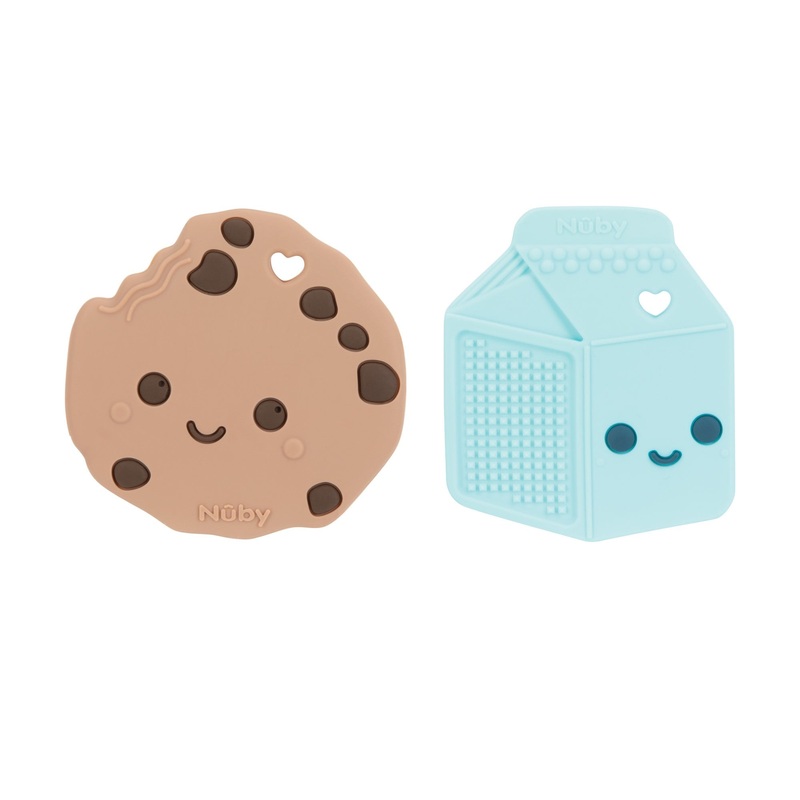 Milk ‘n Cookies Silicone Teethers (2 Pack)