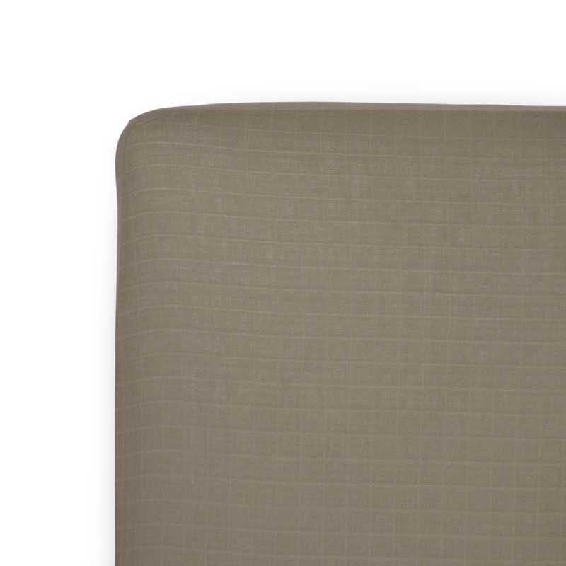 Organic Cotton Muslin Crib Sheet – Driftwood Driftwood