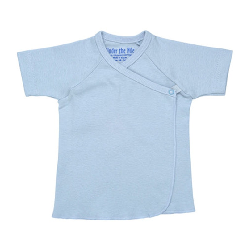 Under The Nile Short Sleeve T-Shirt – Ice Blue 0-3 months