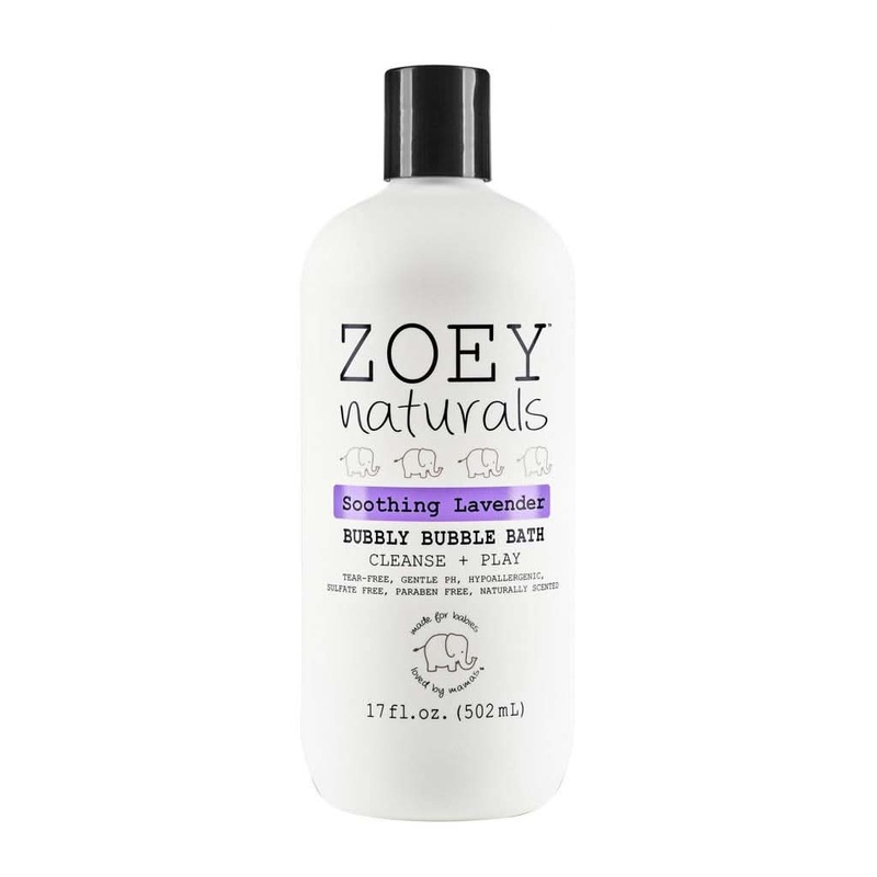 Zoey Naturals 17-Oz Bubbly Bubble Bath, Soothing Lavender