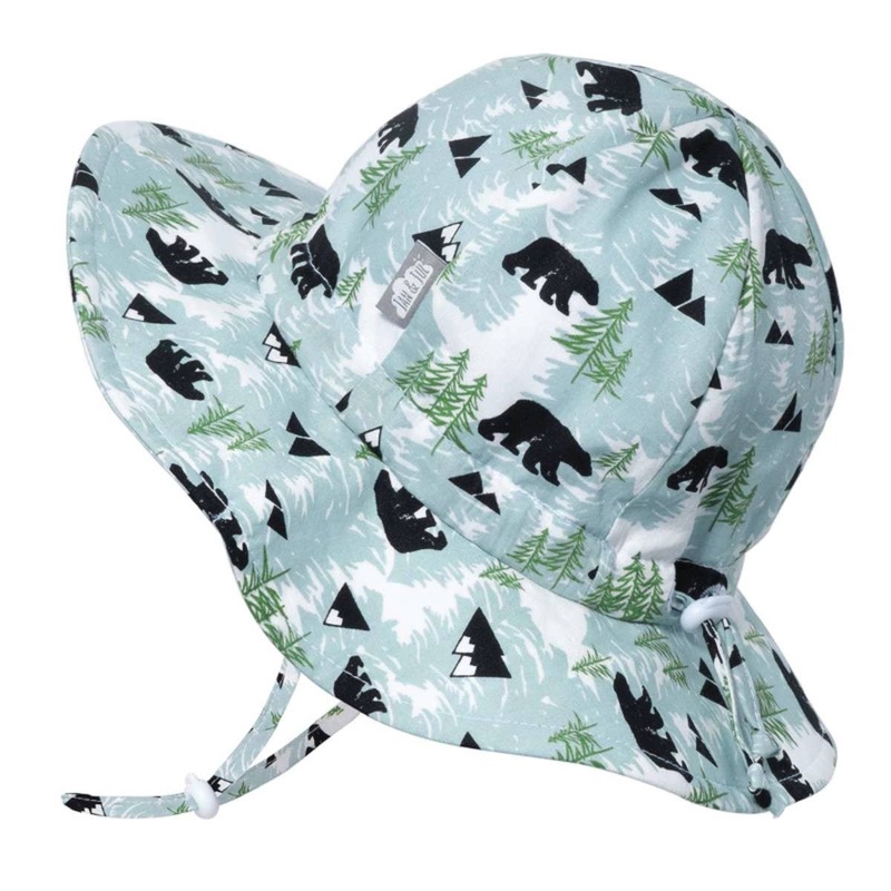 Bear | Cotton Floppy Sun Hat S