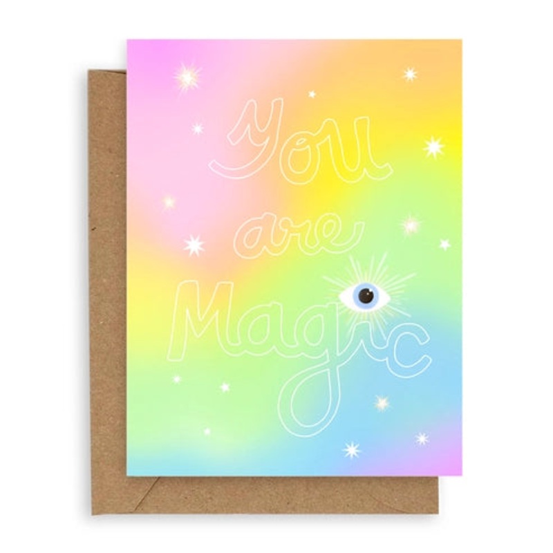 Neon Icons Magic Card
