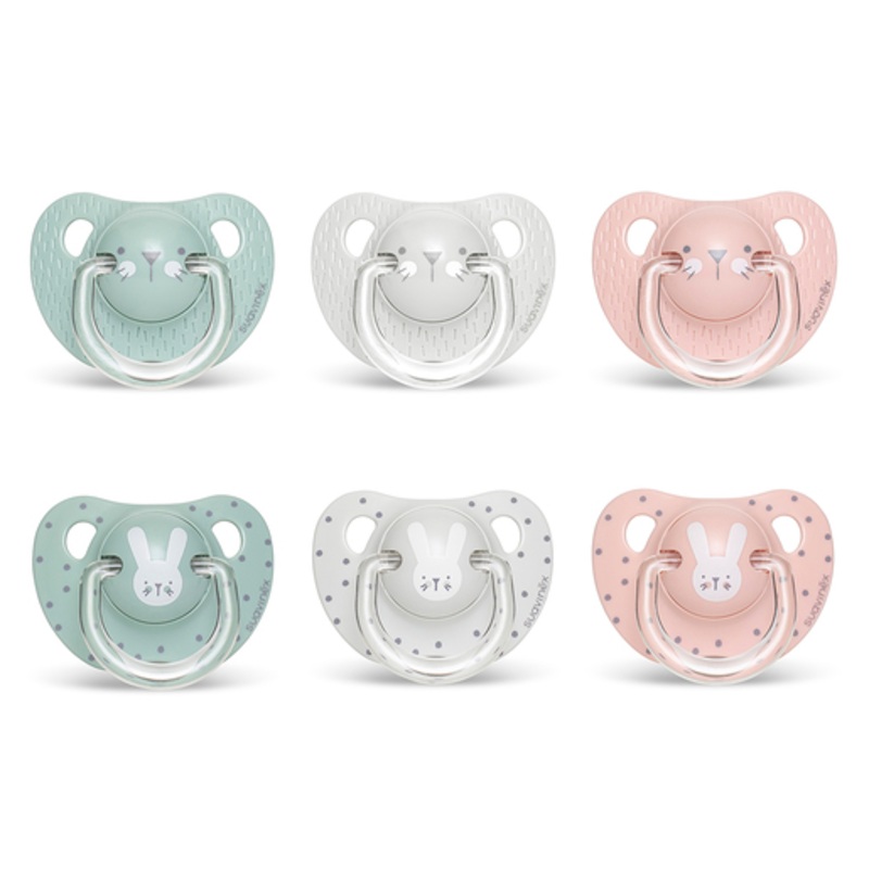 Premium soother anatomical teat +18m