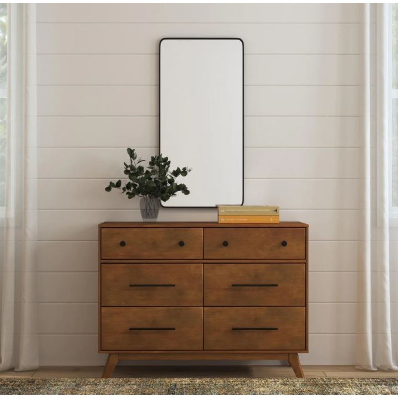 Davinci Otto 6 Drawer Dresser Walnut