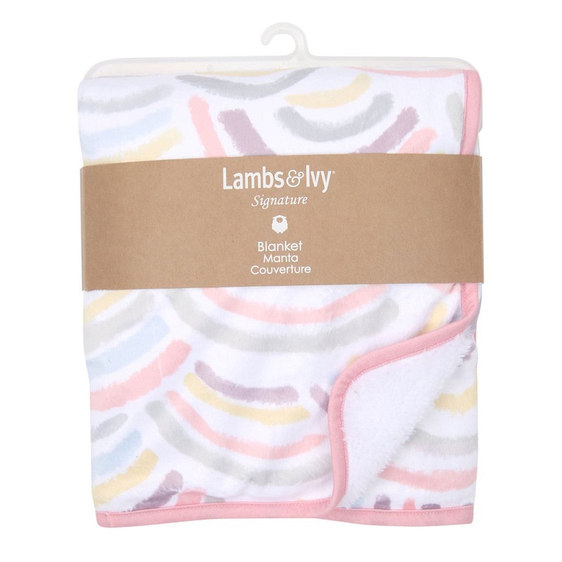 Lambs & Ivy Blanket – Rainbow