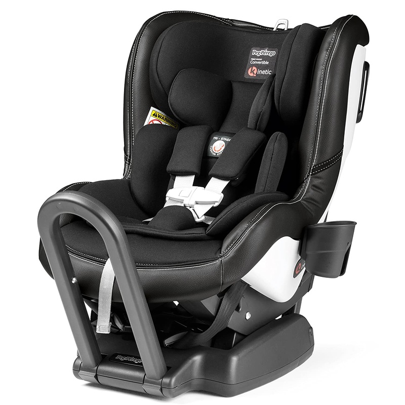 Peg Perego Primo Viaggio Kinetic Convertible Car Seat Licorice Leatherette