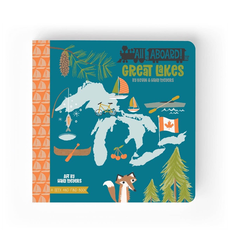 All Aboard Great Lakes Board Book