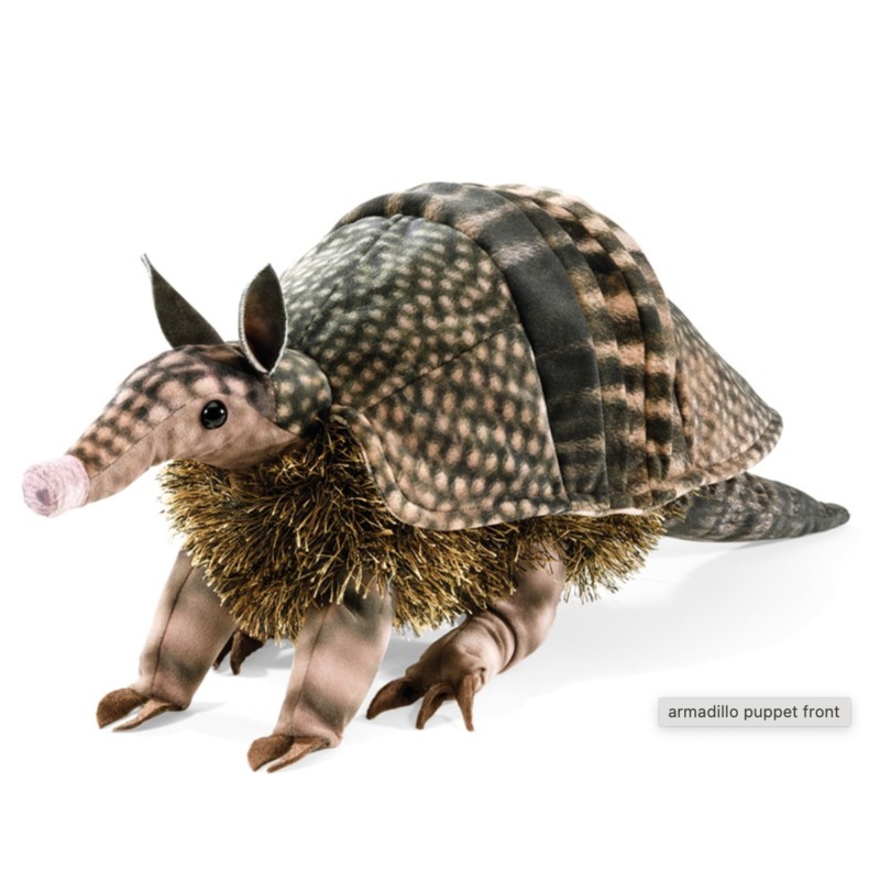 Armadillo Hand Puppet