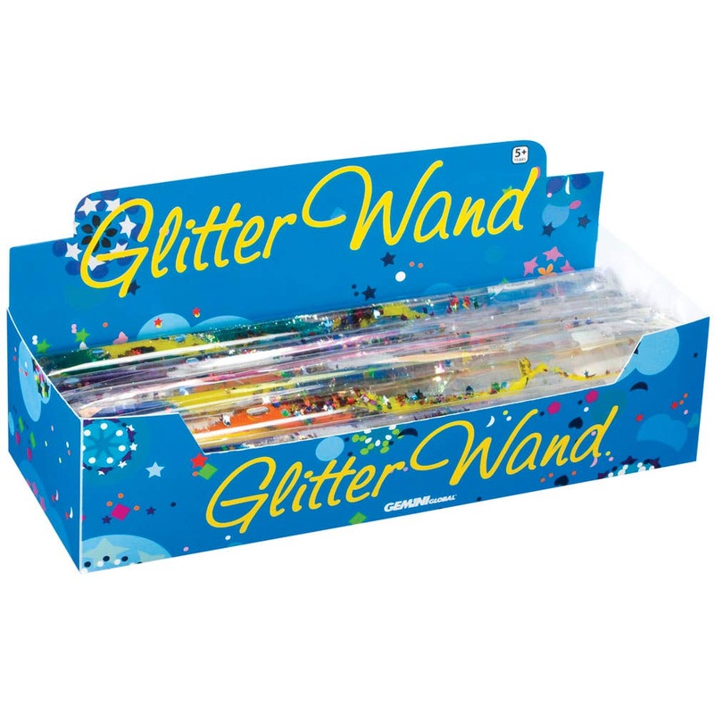 Jumbo Spiral Glitter Wand