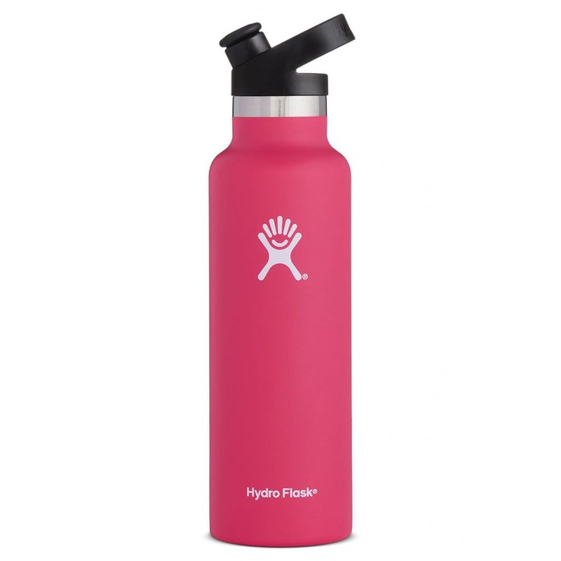 21oz Standard Mouth Water Bottle with Sports Cap Lid | Watermelon