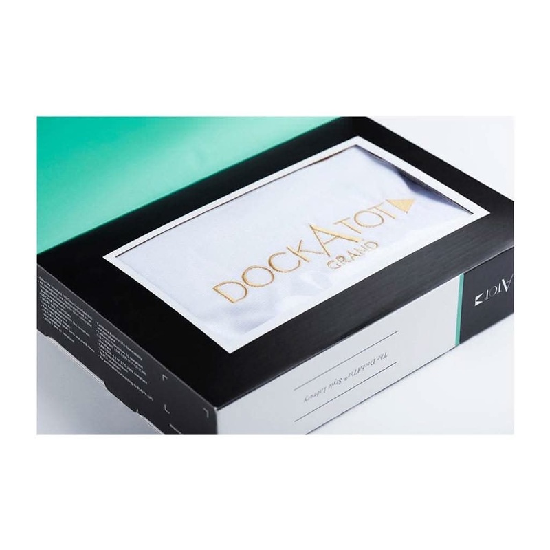DockATot Grand Covers, Solid Colors Pristine White