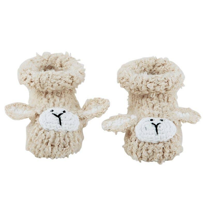 Knit Booties | Lamb