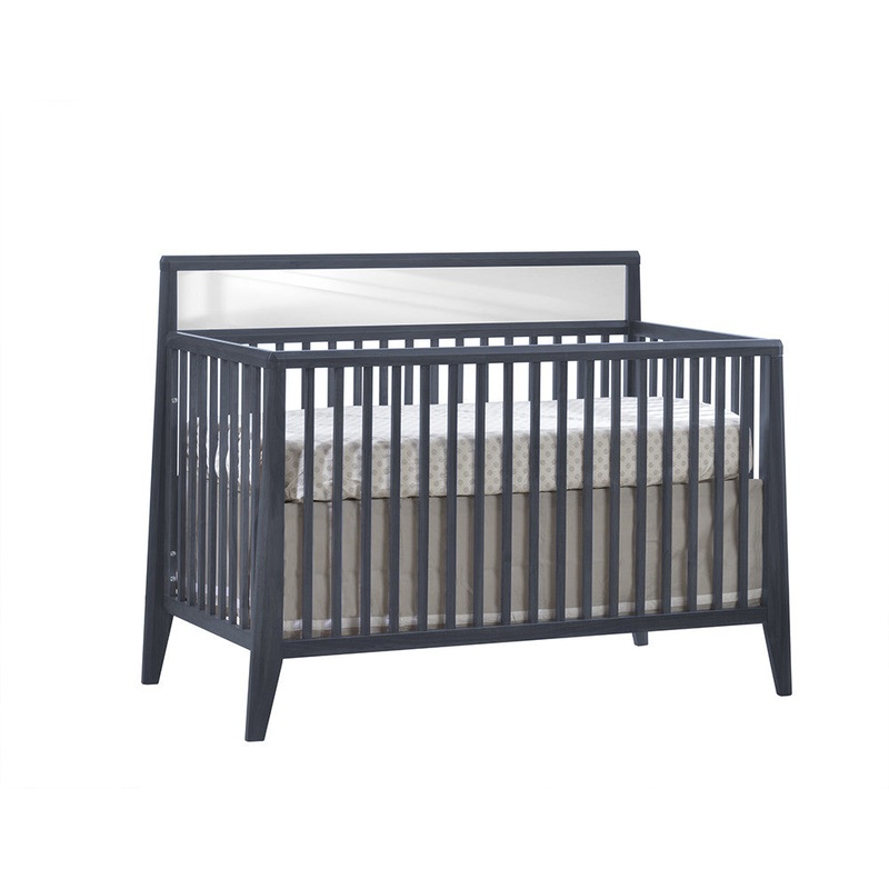 Natart Flexx Convertible Crib All Graphite