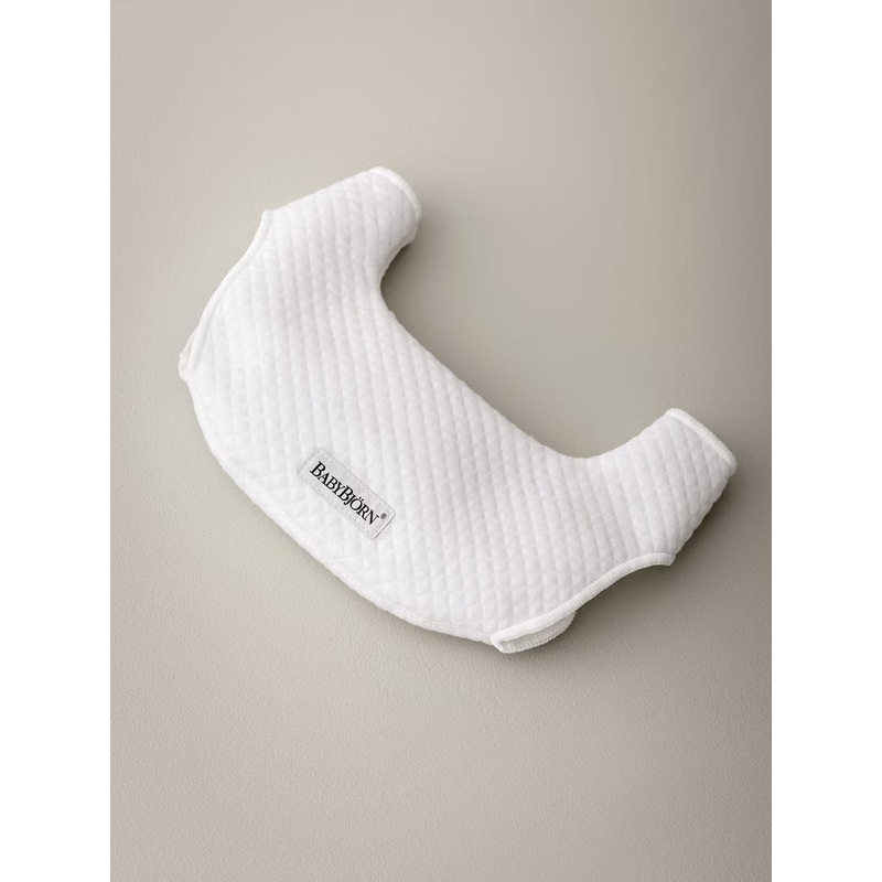 BabyBjrn Bib for Baby Carrier Harmony White