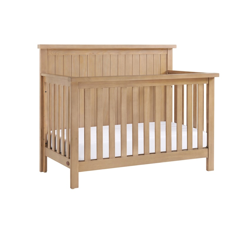 Soho Baby Everlee 4 in 1 Convertible Crib – Honey Wood