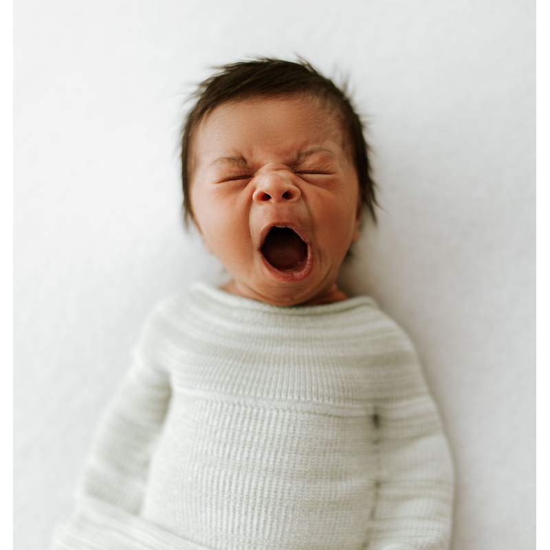 Swaddelini Bamboo Blend Mint Swaddle Sleep Sack Small ( 6-12 pounds)