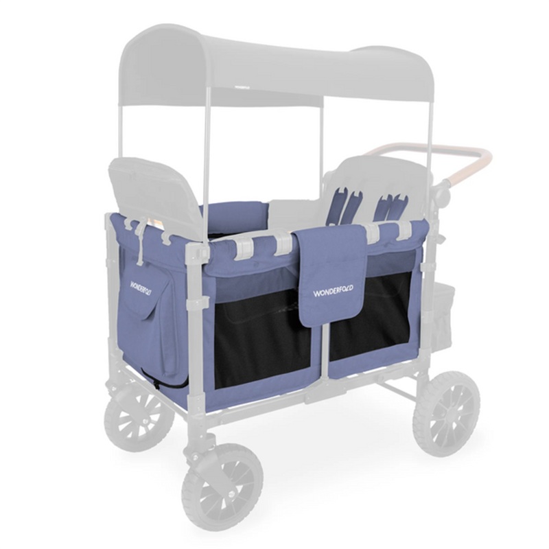 Wonderfold W4 Original / Storm Blue Carriage Fabric