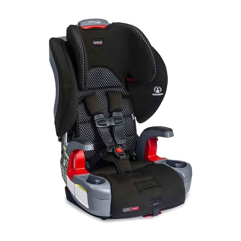 BRITAX Grow With You Harness-to-Booster Car Seat with ClickTight Cool Flow – Grey — Available Early November