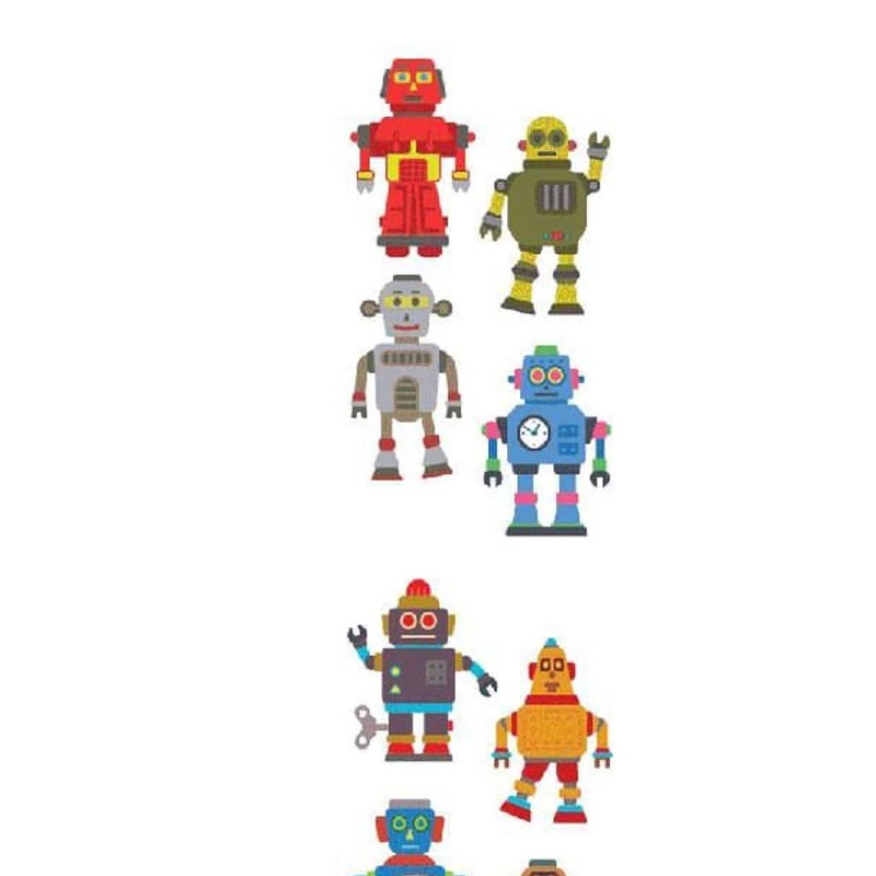 Mrs. Grossman’s Strip of Robots Stickers