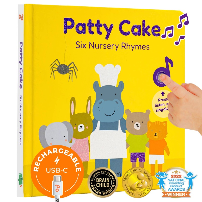 Cali’s Books Patty Cake Nursery Rhymes | USB-C Rechargeable