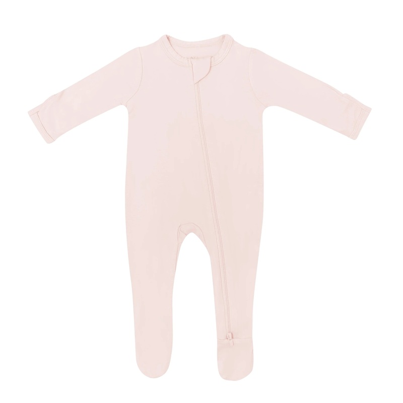 Kyte Baby Zipper Footie – Blush Premie 3-7lbs